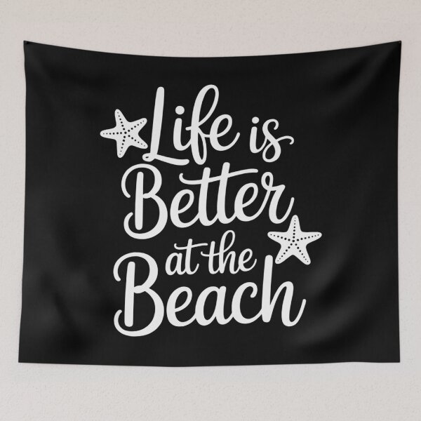 Item preview, Life is Better at the Beach designed and sold by Moon-Ape.