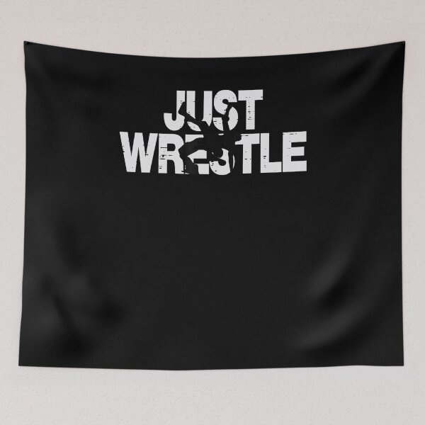 Item preview, Just Wrestle Funny Wrestling Shirt Wrestler Humor Grappling Sports Graphic designed and sold by alber-garnell.