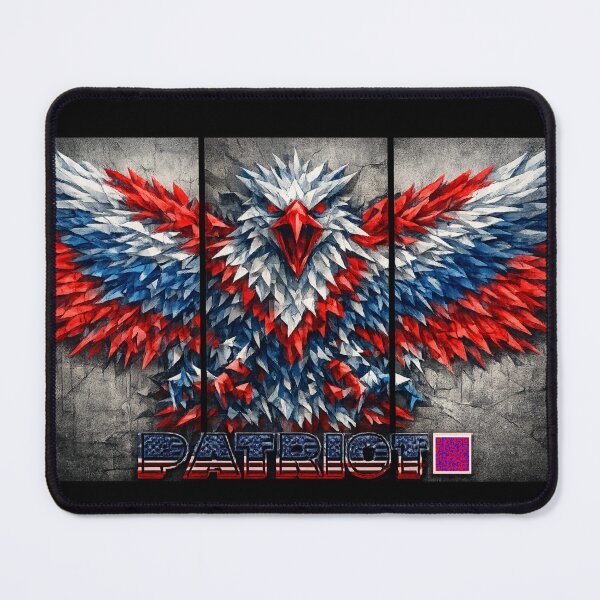 Item preview, brutalist triptych eagle American Design designed and sold by AIClothingUK.