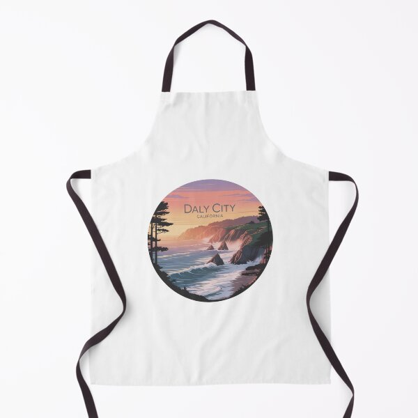 Item preview, Daly City California: Coastal Sunset Pastel Cliffside designed and sold by CircinusStore.