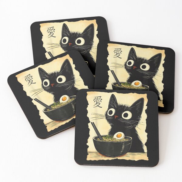 Item preview, Funny Cat Ramen designed and sold by sigrunsartcave.