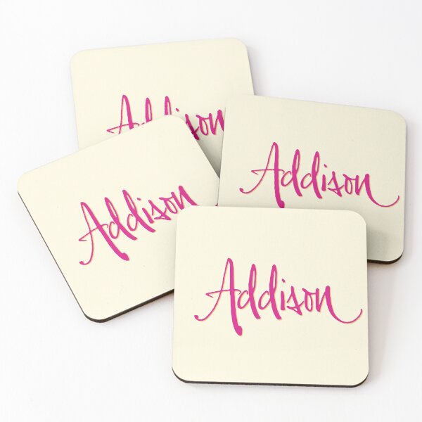 Item preview, ADDISON personalized type design designed and sold by CharlottePlaceArt.