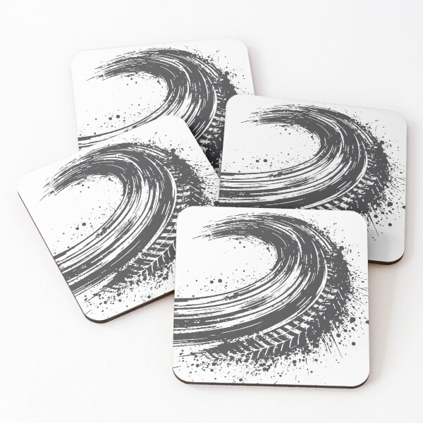 Item preview, Bold black ink circle with expressive brush stroke and splattering paint, combining minimal Zen enso aesthetics with grunge tire-track texture1 designed and sold by Dejbar.