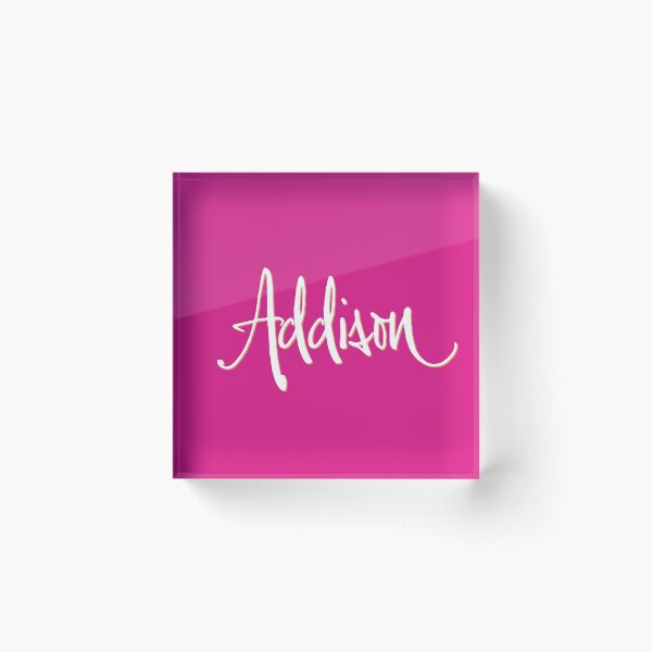 Item preview, ADDISON personalized type design designed and sold by CharlottePlaceArt.