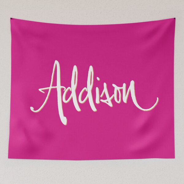 Item preview, ADDISON personalized type design designed and sold by CharlottePlaceArt.