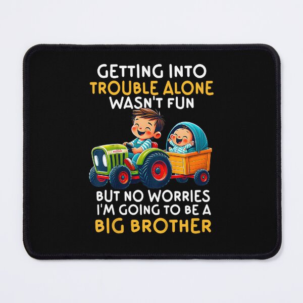 Item preview, Big Brother Announcement Cute Kids Tractor Sibling Reveal Funny Brother To Be designed and sold by alber-garnell.