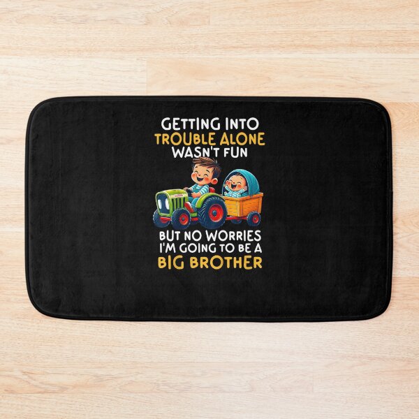 Item preview, Big Brother Announcement Cute Kids Tractor Sibling Reveal Funny Brother To Be designed and sold by alber-garnell.