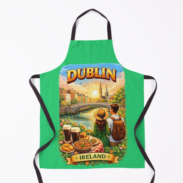 Item preview, Dublin City Ireland Design 1 designed and sold by DigitalandPhoto.