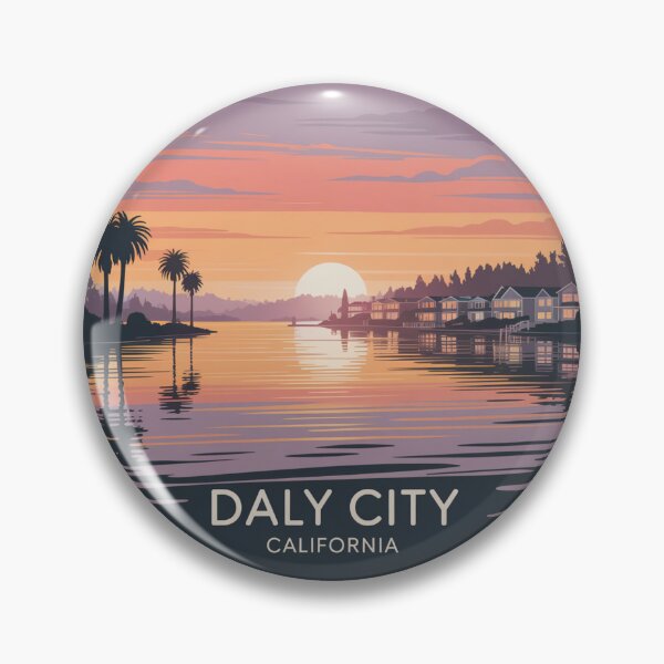 Artikelvorschau, Daly City, Kalifornien: Sonnenuntergangsreflexionen entworfen und verkauft von CircinusStore.