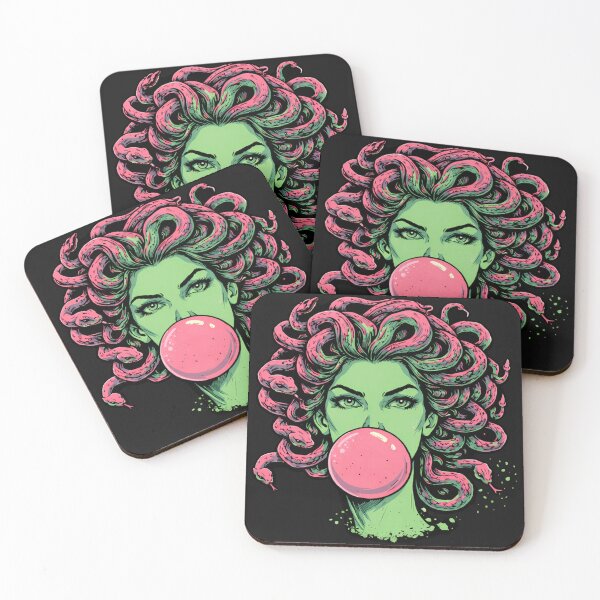 Item preview, Medusa Bubblegum Greek Mythological Goddess designed and sold by DareDaniella.