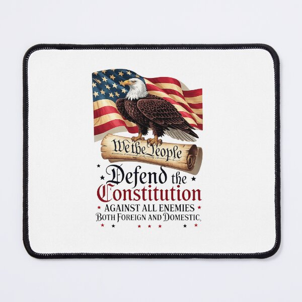 Item preview, We The People Defend The Constitution Against All Enemies Both Foreign And Domestic designed and sold by MutzelArts.