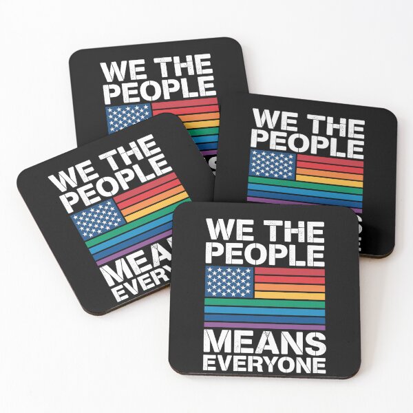 Item preview, LGBT Pride Parade We The People Means Everyone designed and sold by Moon-Ape.
