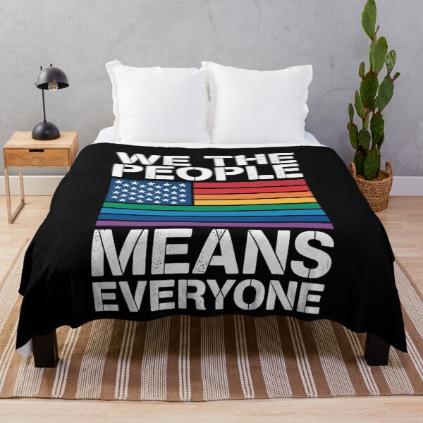Item preview, LGBT Pride Parade We The People Means Everyone designed and sold by Moon-Ape.