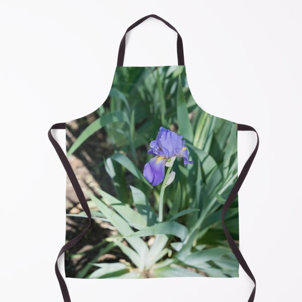Item preview, Elegant Violet Iris Bloom in Sunlit Garden designed and sold by Georgia Mizuleva.