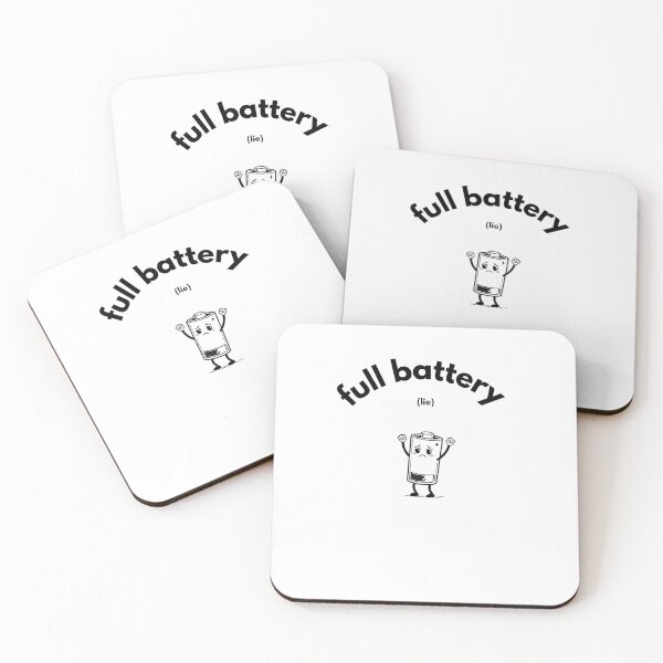 Item preview, social battery designed and sold by H4PPYS0UL.