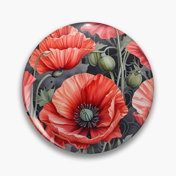 Artikelvorschau, Mohnblumen entworfen und verkauft von JacquiTaylorArt.