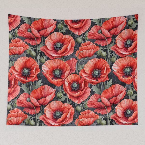 Artikelvorschau, Mohnblumen entworfen und verkauft von JacquiTaylorArt.