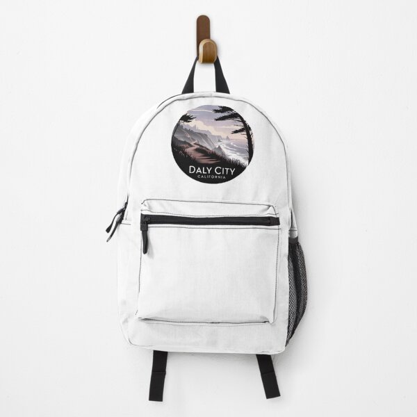 Item preview, Daly City California: Pastel Sunset Cliffside Illustration designed and sold by CircinusStore.