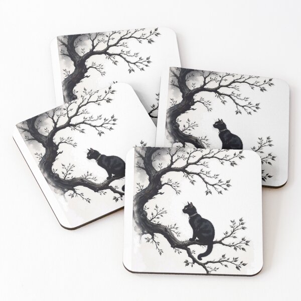 Item preview, The cat on the tree designed and sold by The-SilentPlace.