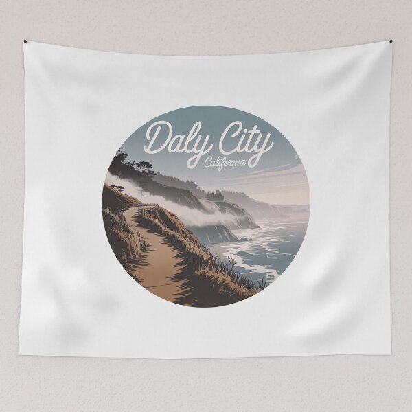 Item preview, Daly City California: Coastal Path  designed and sold by CircinusStore.