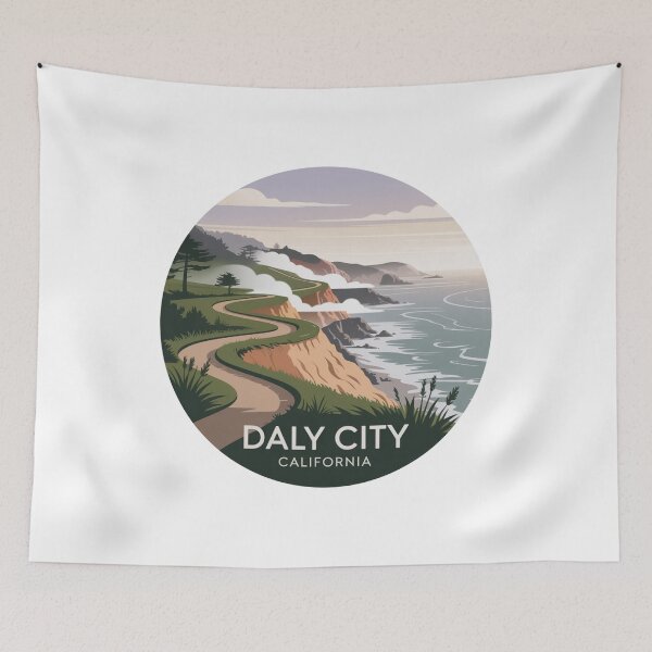 Item preview, Daly City California: Coastal Drive  designed and sold by CircinusStore.