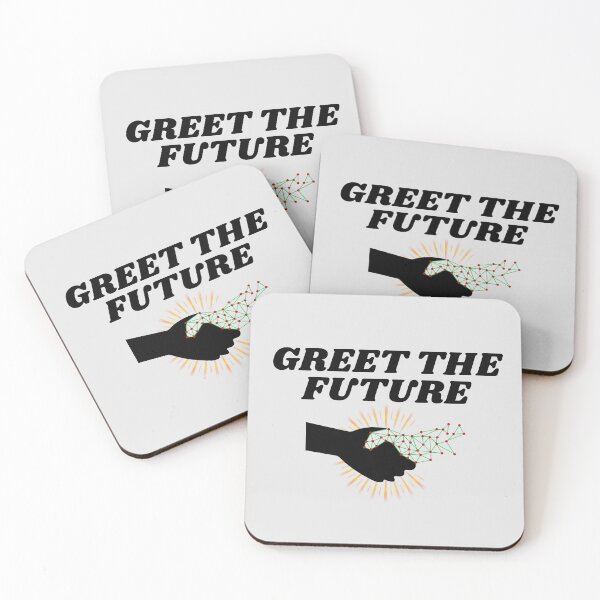 Item preview, Greet the Future of Artificial Intelligence. designed and sold by MPC-Mince-Pies.