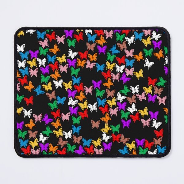 Item preview, Colorful Silhouette of Butterflies designed and sold by Jaudaux Designs.