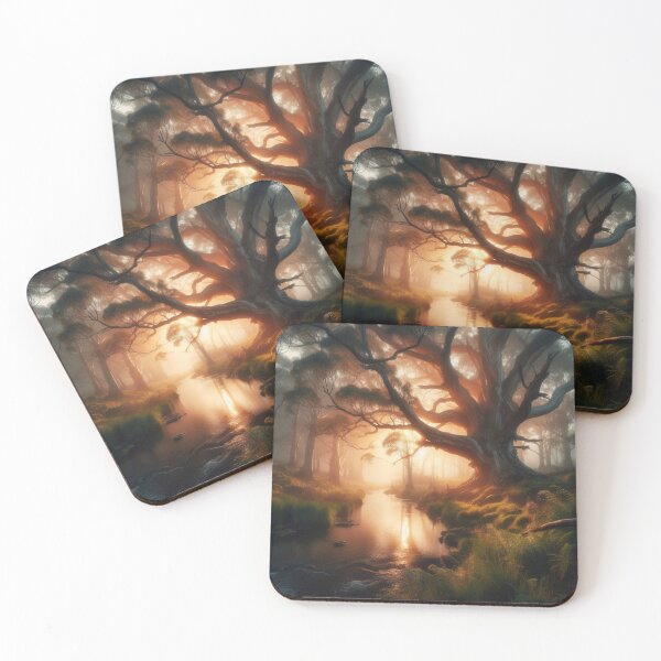 Item preview, Big gnarly tree at sunset designed and sold by Nightscapes.