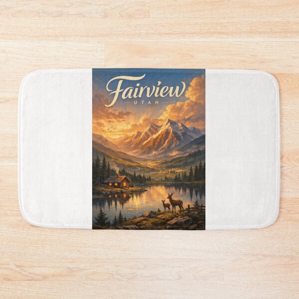Item preview, Fairview Utah Sanpete Valley Wasatch Plateau and Manti National Forest designed and sold by Places On Earth.