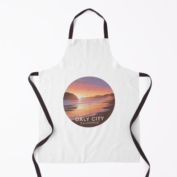 Item preview, Daly City California: Beach Sunset Pastel Ocean Horizon designed and sold by CircinusStore.