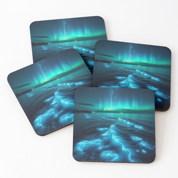Item preview, Bioluminescence waves and aurora designed and sold by Nightscapes.