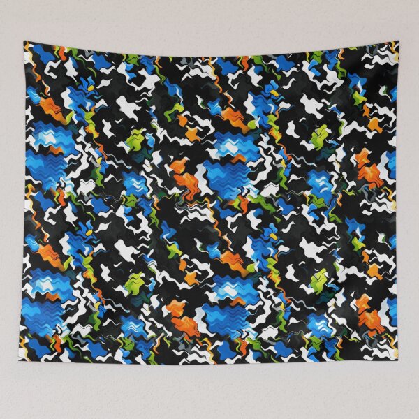 Item preview, Flowing color forms dance designed and sold by Sigtrix.