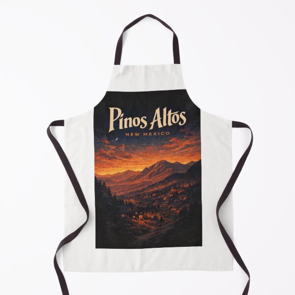 Item preview, Pinos Altos New Mexico Mountain Village Sunset in Gila National Forest near Silver City designed and sold by Places On Earth.