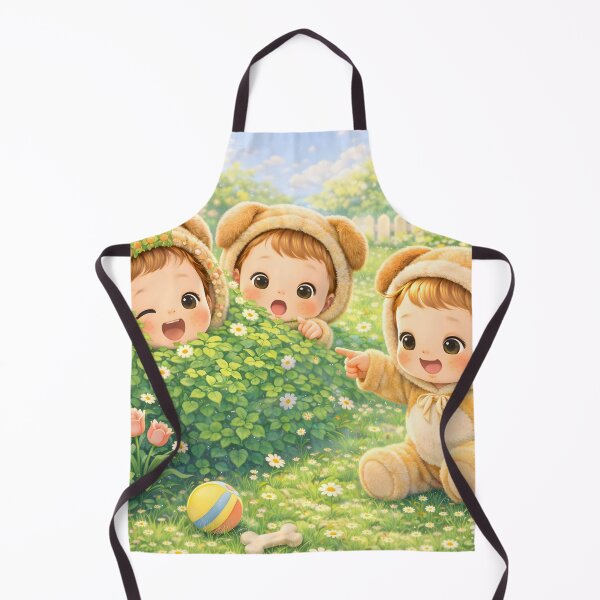 Item preview, Cute Bear Kids Garden Playtime Kawaii Nursery Wall Art designed and sold by Teenidesign .