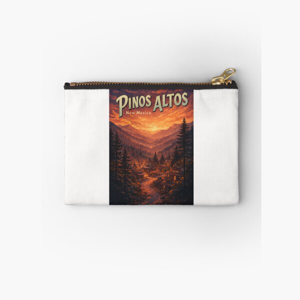 Item preview, Pinos Altos New Mexico Historic Mining Town in Gila Wilderness at Sunset designed and sold by Places On Earth.