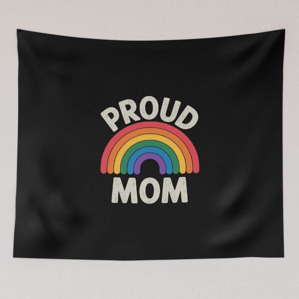 Item preview, LGBTQ Proud Mom Gay Pride LGBT Ally Rainbow Mother's Day designed and sold by VENOM0RIOT.