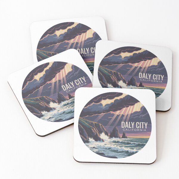 Item preview, Daly City California: Dramatic Coast  designed and sold by CircinusStore.