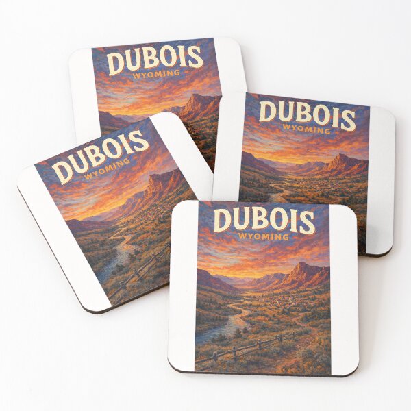 Item preview, Dubois Wyoming Scenic River Valley Near Shoshone National Forest and Grand Teton Gateway designed and sold by Places On Earth.