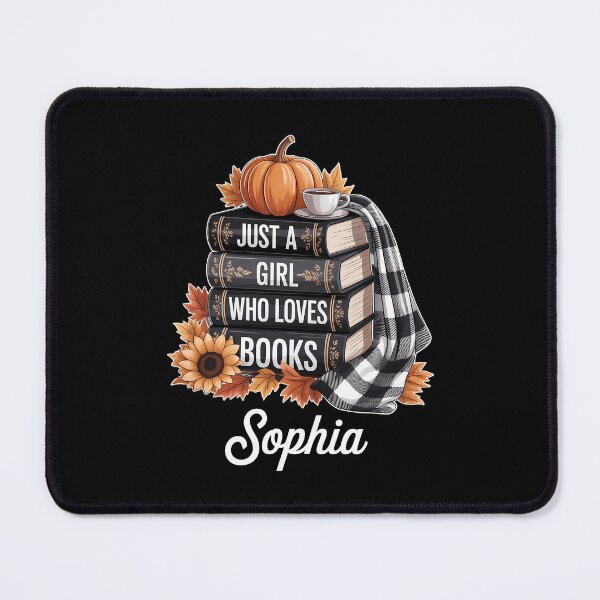 Item preview, Just A Girl Who Loves Books Sophia Spooky Season designed and sold by VENOM0RIOT.