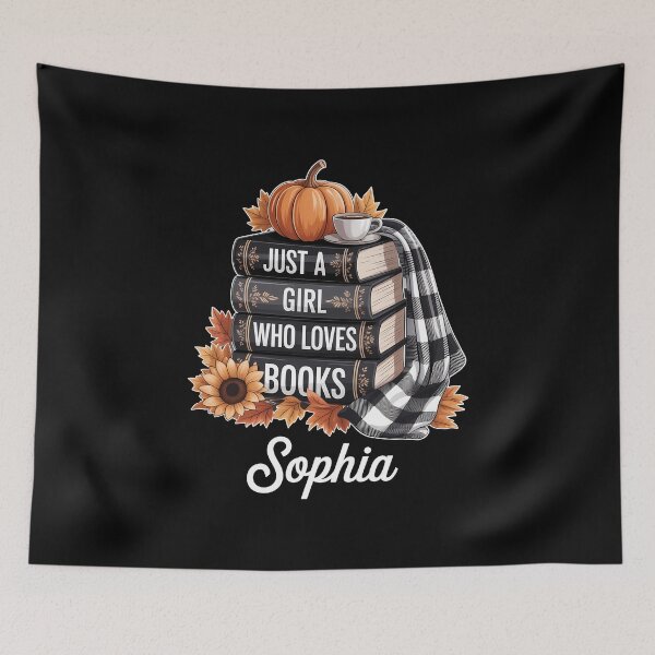 Item preview, Just A Girl Who Loves Books Sophia Spooky Season designed and sold by VENOM0RIOT.