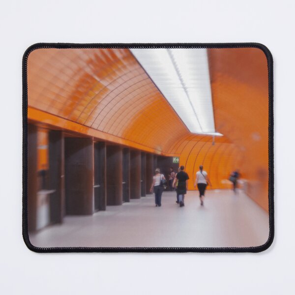 Item preview, In the Orange Tunnel, Marienplatz, Munich designed and sold by Kasia Design.
