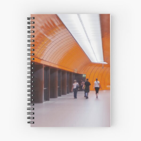 Item preview, In the Orange Tunnel, Marienplatz, Munich designed and sold by Kasia Design.