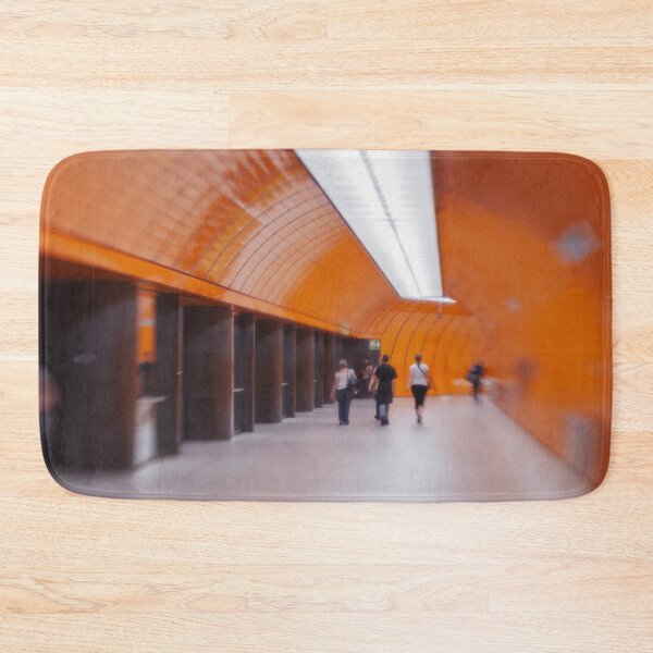 Item preview, In the Orange Tunnel, Marienplatz, Munich designed and sold by Kasia Design.