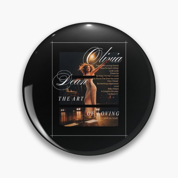 Item preview, The Art Of Loving Tour Olivia Dean Poster designed and sold by kurlamitom.