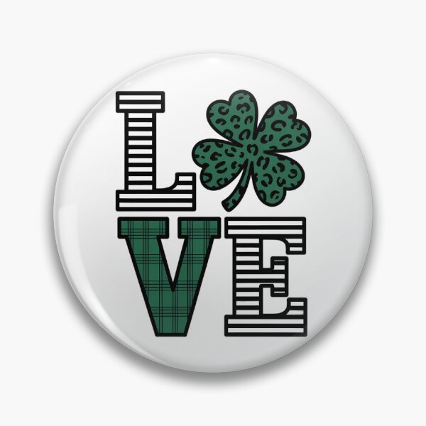 Item preview, LOVE Patrick Day Leaf Clover designed and sold by VENOM0RIOT.