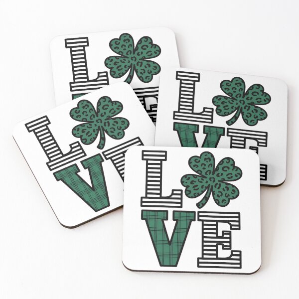 Item preview, LOVE Patrick Day Leaf Clover designed and sold by VENOM0RIOT.