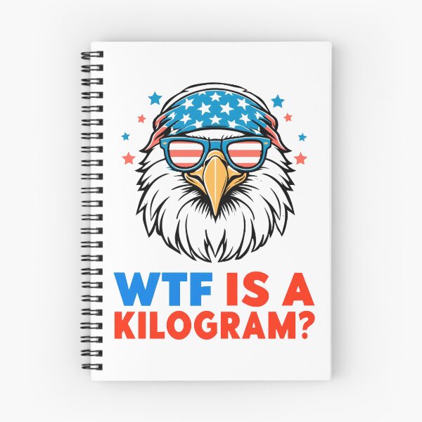 Item preview, WTF is a Kilogram, Funny 4th of July designed and sold by MutzelArts.