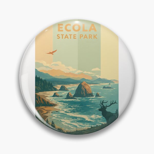 Item preview, Ecola State Park Oregon Coastal Cliffs Near Cannon Beach and Tillamook Head designed and sold by Places On Earth.