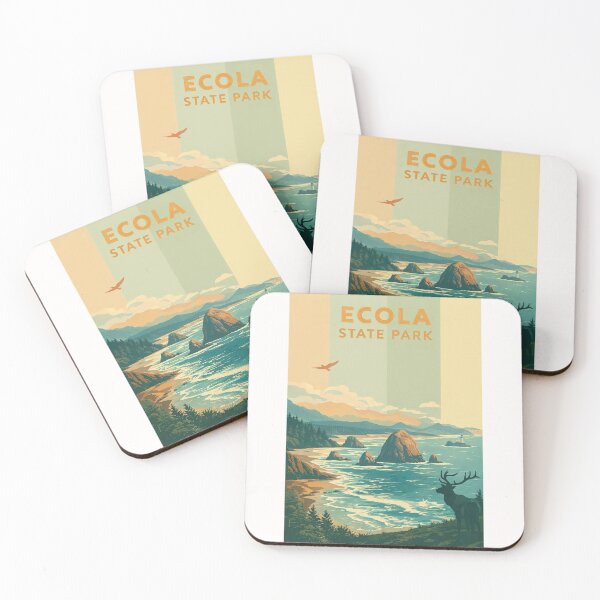 Item preview, Ecola State Park Oregon Coastal Cliffs Near Cannon Beach and Tillamook Head designed and sold by Places On Earth.