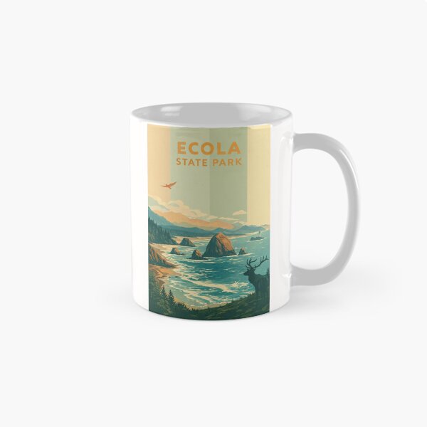 Item preview, Ecola State Park Oregon Coastal Cliffs Near Cannon Beach and Tillamook Head designed and sold by Places On Earth.